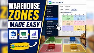 How to Create Warehouse Zones and Locations in Hellobooks
