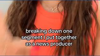 How producers build a newscast How producers build a newscast