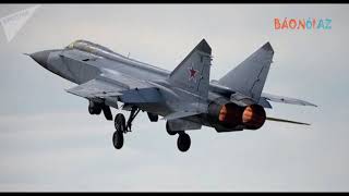 BáoNóiAZ - “Sát thủ đánh chặn” MiG-31 của Nga bay vượt độ cao Armstrong