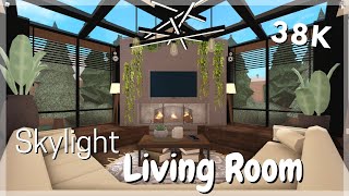 Bloxburg - Skylight Living Room || SPEEDBUILD/TOUR IN SHADERS