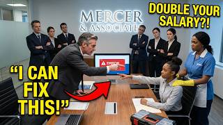 Double Your Salary the CEO Mocked the Janitor's Daughter — She Fixed It in 2 Minutes