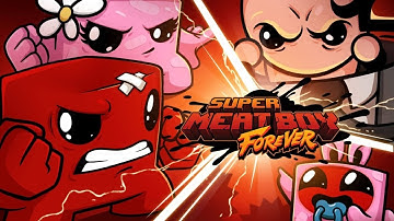 Super Meat Boy Forever (Switch) First 12 Minutes on Nintendo Switch - First Look - Gameplay ITA