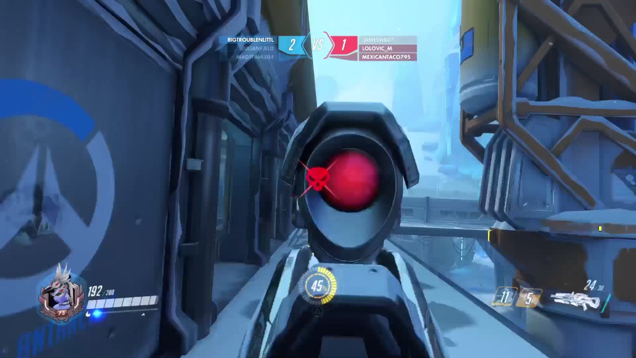 Overwatch Trickshots Short Compilation