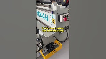 Tại sao xưởng gỗ nên đầu tư máy CNC 4 đầu trong sản xuất #cncdana #maycnc #maycnc4dau #xuongnoithat