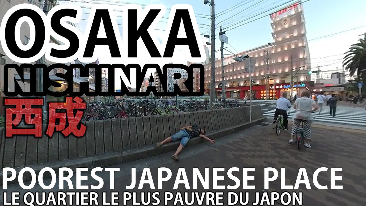 Le Quartier le plus pauvre du JAPON (Osaka) fr/eng
