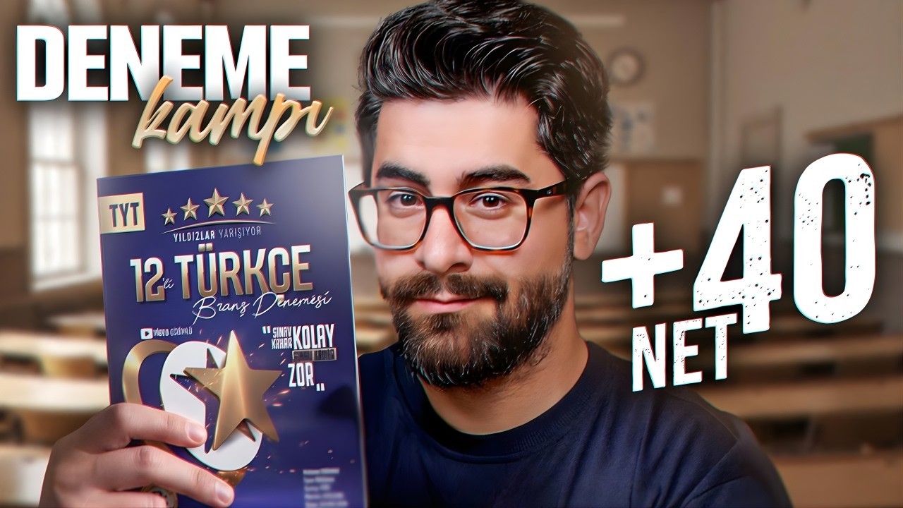TYT TÜRKÇE DENEME KAMPI 2026 (DENEME 8 - BÖLÜM 3 ve 4)🔥YILDIZLAR YARIŞIYOR