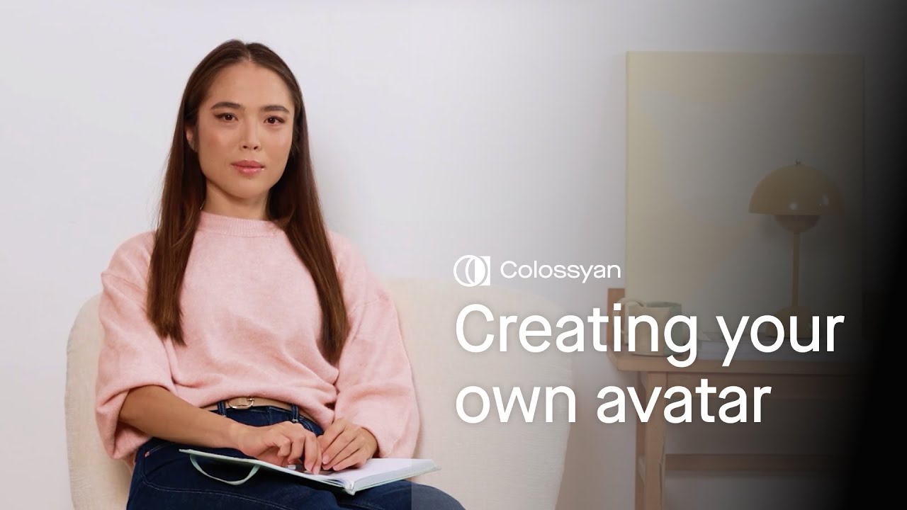How to create your own Instant Avatar in Colossyan - YouTube