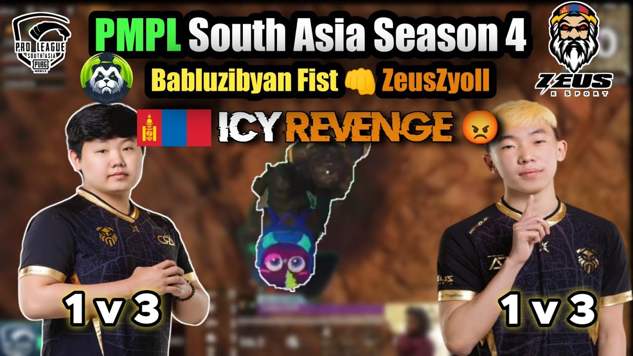 ZeusGodless & ZeusICY 1v3 on same Time, on Different Teams 🔥🔥 