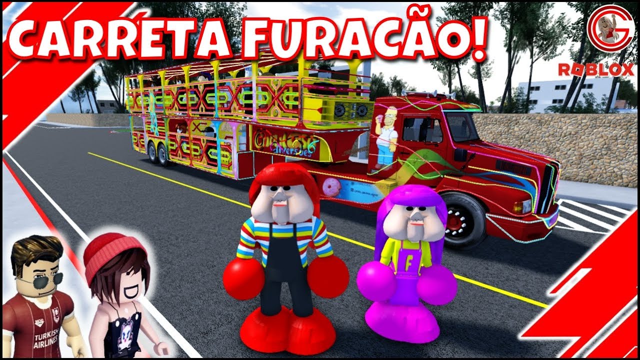 Carreta Furacão - Trenzinho da Alegria! [Roblox]
