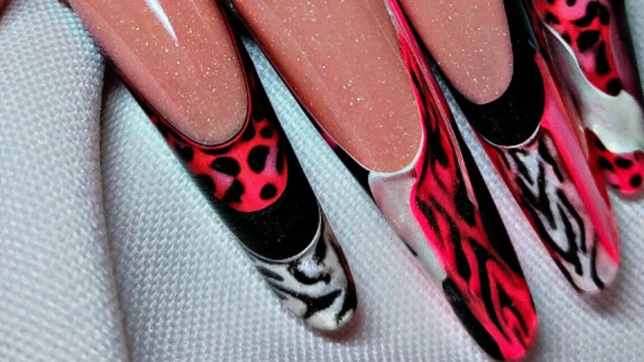 Tutorial Almendra Rusa en Uñas Acrílicas