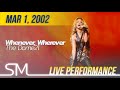 Shakira | 2002 | Whenever, Wherever Live at The Dome 21