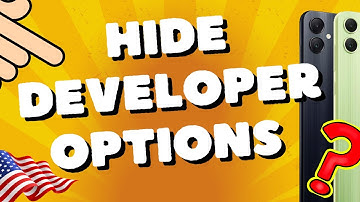 How to Hide Developer Options in SAMSUNG Galaxy A04 Galaxy A05 A05s A06