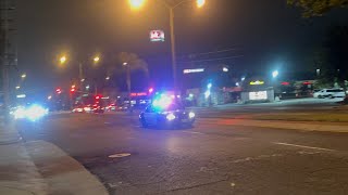 Celebrity LASD Ford Crown Victoria Responding Code 3 Profile