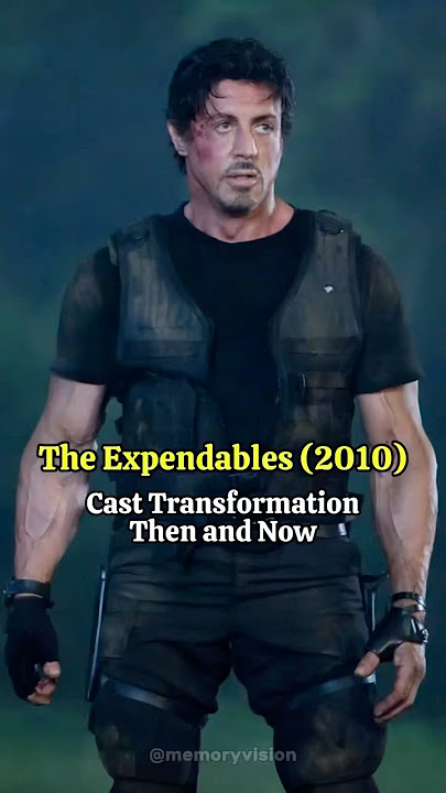 The Expendables (2010) - Legendary Cast Transformation Then and Now