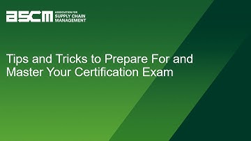 Tips and Tricks to Prepare For and Master Your Certification Exam