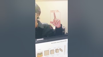 I built a Sign language detection AI using TTS optimization. Full video on my channel #AI #computer