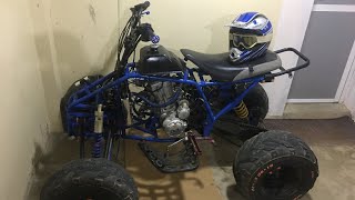 Deuxième partie: Modifications de mon Quad. / ‏الجزء الثاني : ‏بعض التعديلات عن الوحش.