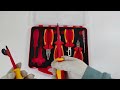 S6727 sfreya vde 1000v insulated tool set 9pcs pliers and screwdriver set