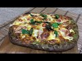 簡単！ホウレンソウ生地のピザPIZZA　レシピ/簡單！菠菜披薩做法，營業美味。