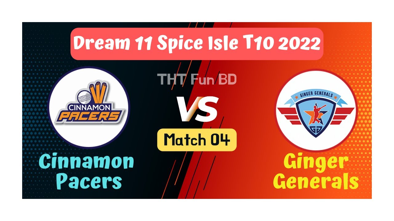 Cinnamon Pacers vs Ginger Generals, Spice Isle T10 2022, Live Scorecard Streaming and Updates