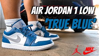 Are These Better Than The Highs?? Jordan 1 Low 'True Blue' | Review & On Foot