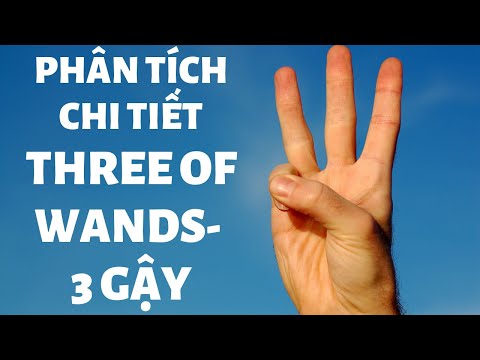 TỰ HỌC TAROT - Three of Wands/3 Gậy - Hướng Dẫn Chi Tiết