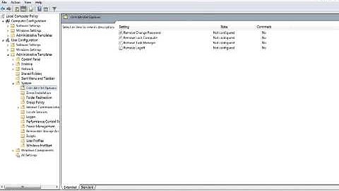 How to disable and enable Task Manager - Windows 7