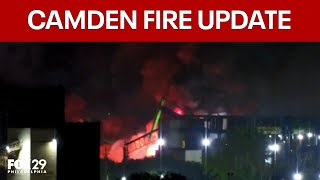 Officials give update on Camden, NJ scrapyard fire