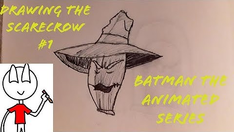 Drawing: The Scarecrow (Batman The Animated Series) [Timelapse] #1