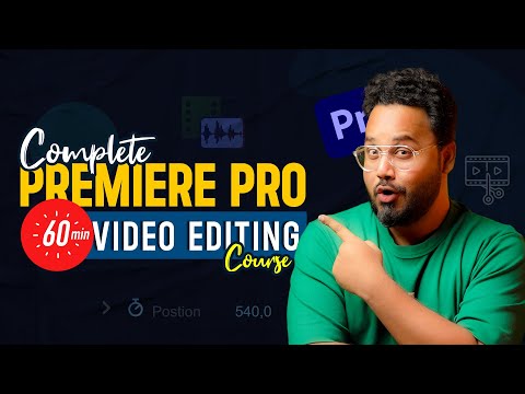Premiere Pro Tutorial In Hindi | Complete Video Editing Course 2024