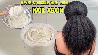 You'll Never Struggle With Dry 4C Hair Again. Use This Method to Lock in Moisture.
