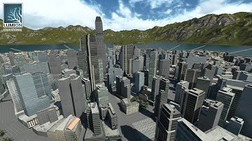 CityEngine Lumion  - Island City