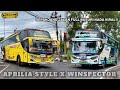 BASURI NADA VIRAL WINSPECTOR X APRILIA STYLE‼️DUET TELOLET BASURI BUS ARTIS