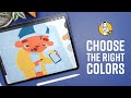 How to Choose the Right Colors in Procreate Tutorial