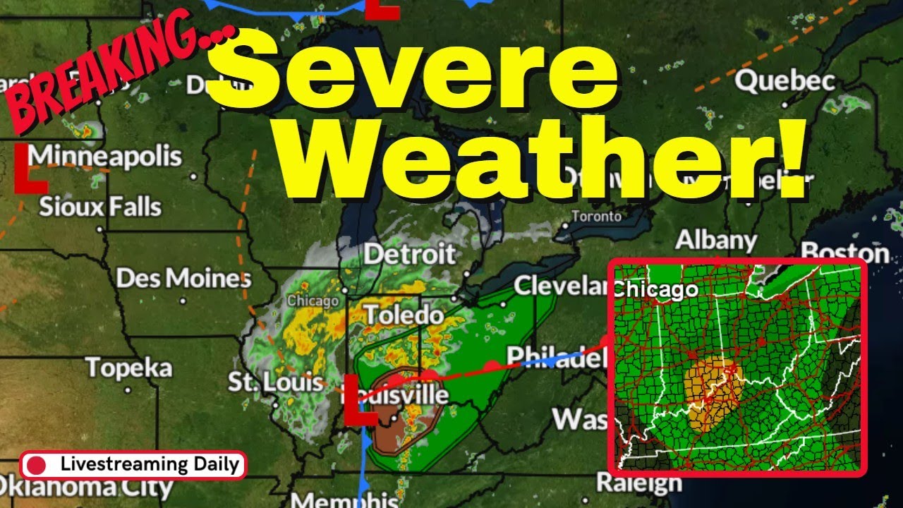 🔴 BREAKING: Severe Weather Coverage! 7-10-24 - YouTube