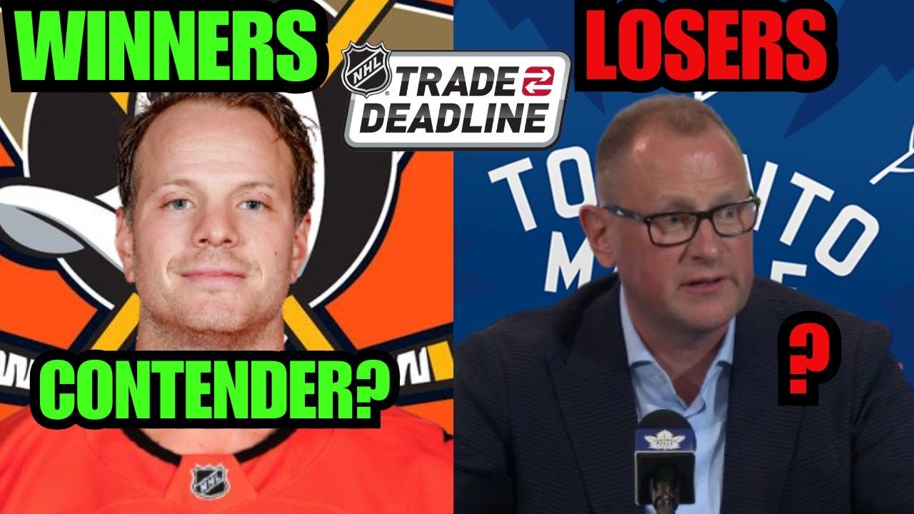 NHL Trade Deadline 2026 WINNERS & LOSERS… Some Teams MESSED UP
