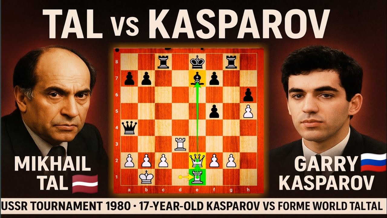 🔥 “Tal vs Kasparov – Caro-Kann 1980”