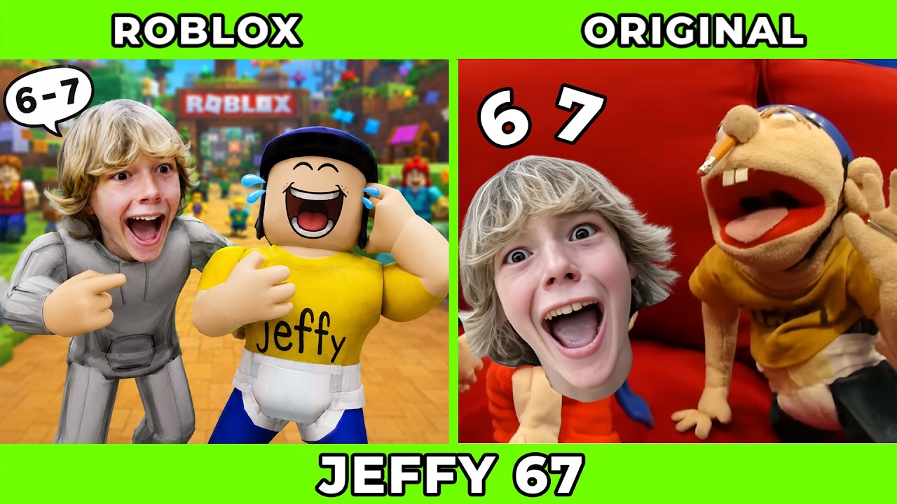 SML Movie vs SML ROBLOX: Jeffy 67 ! Side by Side - YouTube