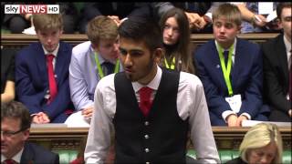 Uk Youth Parliament Junaid Ashraf Backs Votes At 16