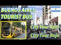 BUENOS AIRES TOURIST BUS (City Tour Azul → City Tour Rojo), Argentina