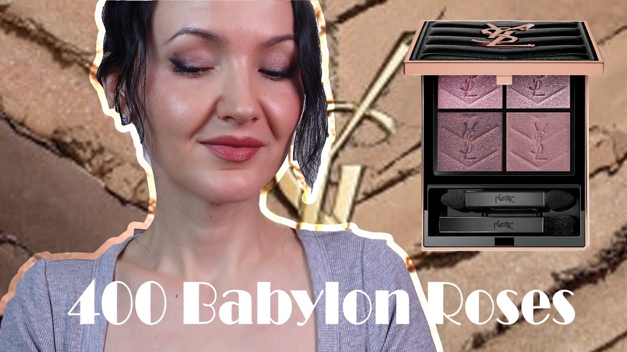 Неделя макияжей с палетками YSL COUTURE MINI CLUTCH. День 3. 400 Babylone Roses.