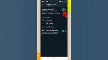 How to turn off fingerprint on whatsapp|disable fingerprint lock|cancelled Whatsapp fingerprint lock