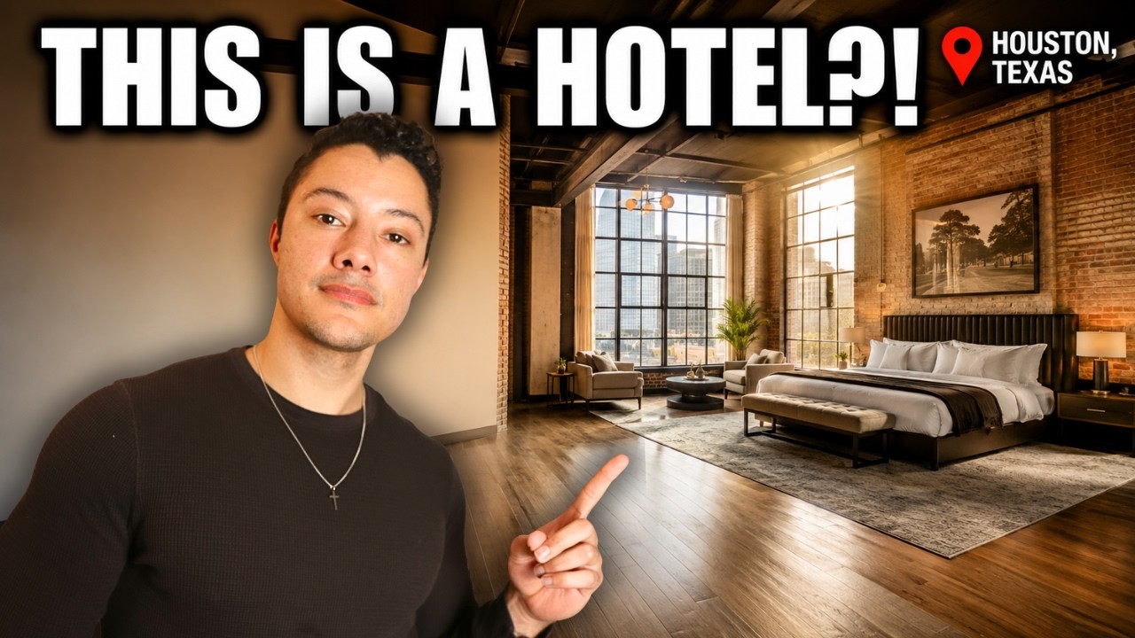 This MAY be the Best Hotel in Houston? | The District at Hogg Palace Review