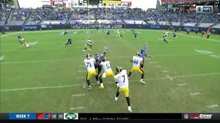 Steelers Vs Titans | Interception at the end zone | Ben Roethlisberger | Pittsburgh vs Titans