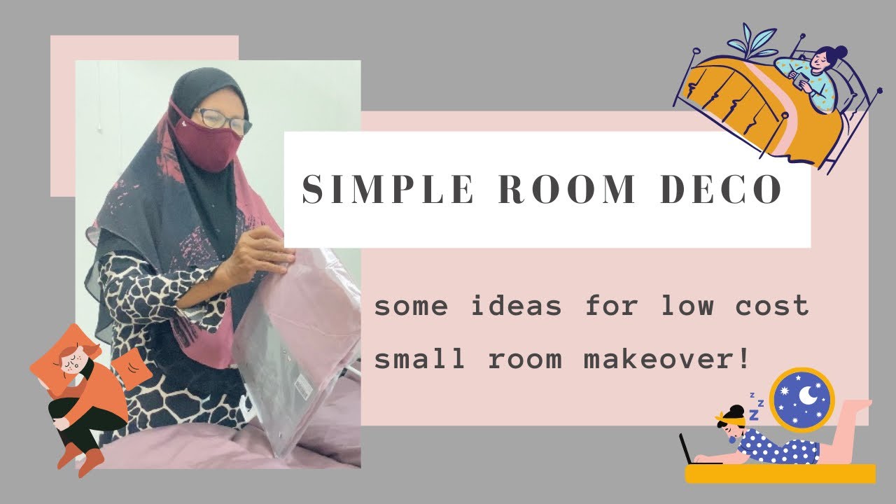 DEKO BILIK TIDUR MINIMALIS KOS RENDAH!  barang dari Kaison 