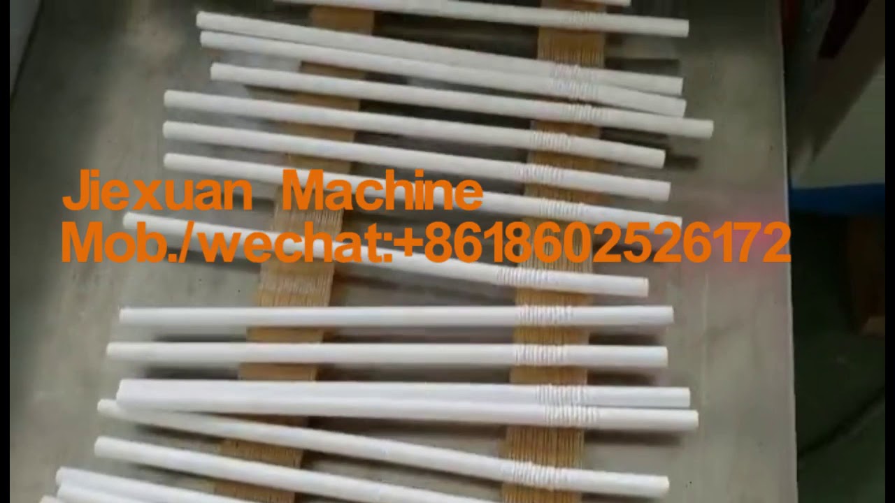Flexible Paper Straw Bending Machine