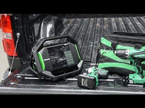 Hitachi 18V Lithium-Ion Bluetooth Jobsite Radio - UR18DSALP4