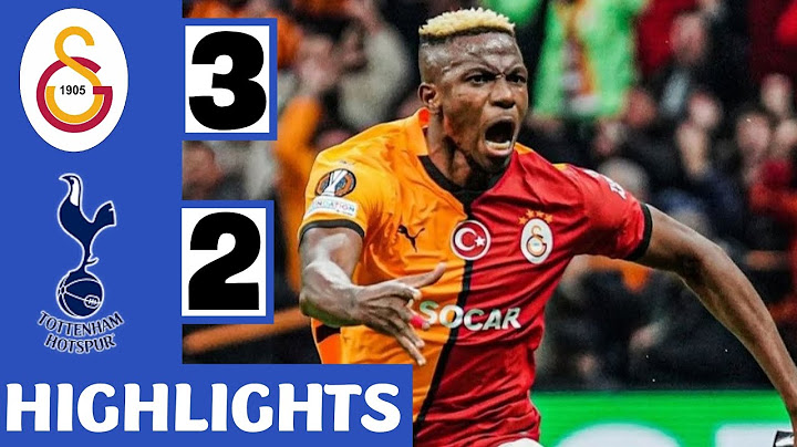 Victor Osimhen 🔥 Galatasaray vs Tottenham (3-2) Extended HighLights Europa League