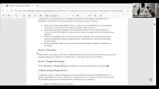 September 16th 2026 Planning and Zoning Meeting