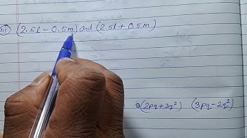 Class 8 - Exercise 9.4 - Q 1 | Multiply the binomials